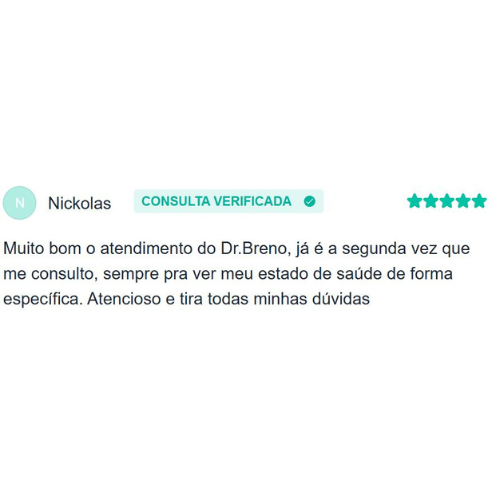 Depoimento Google Dr. Breno Amaral
